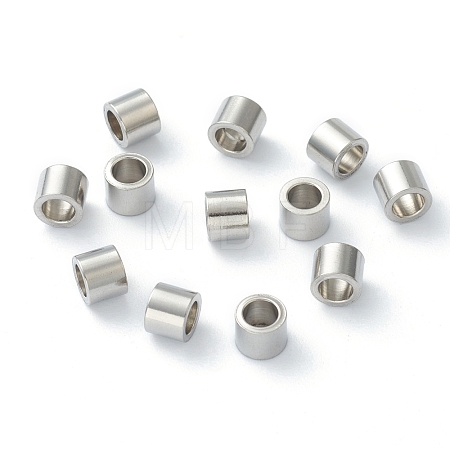 Non-Tarnish 304 Stainless Steel Spacer Beads STAS-B006-17P-B-1