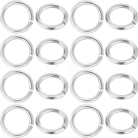 50Pcs 925 Sterling Silver Open Jump Rings STER-BBC0006-18B-1