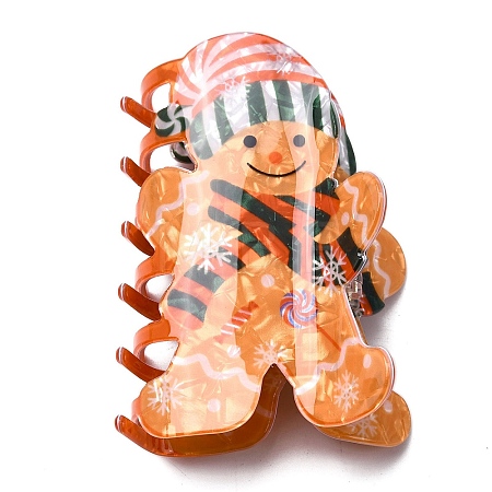 Christmas PVC Claw Hair Clips for Women Girls LS-PHAR-Z007-01B-1