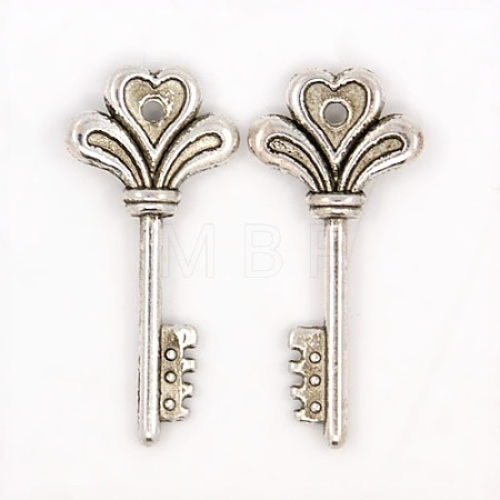 Tibetan Style Alloy Pendants X-TIBEP-16487-AS-FF-1