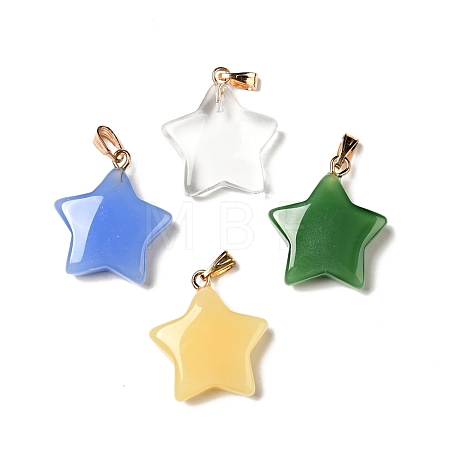 Glass Pendants GLAA-A004-01-1
