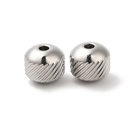 Non-Tarnish 201 Stainless Steel Bead STAS-H214-29D-P-1-1