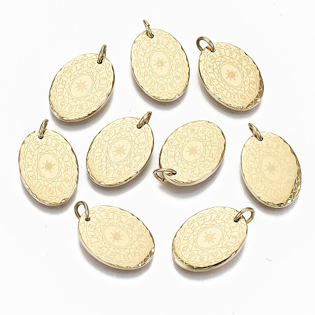 304 Stainless Steel Pendants X-STAS-S116-032G-1
