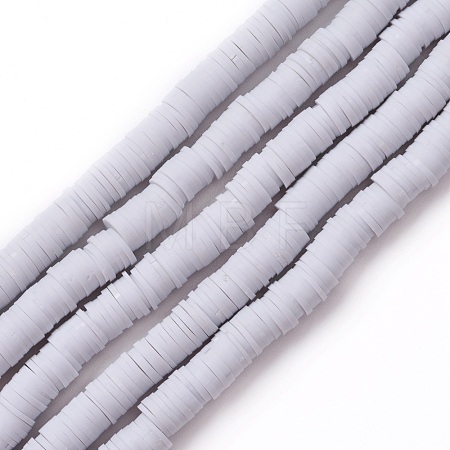 Handmade Polymer Clay Beads Strands CLAY-R089-8mm-Q036-1