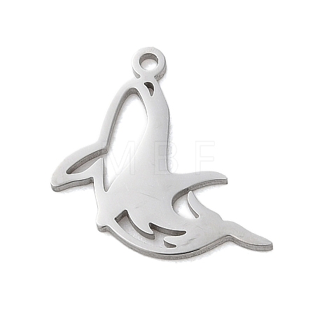 Non-Tarnish 304 Stainless Steel Charms STAS-S138-01P-01-1