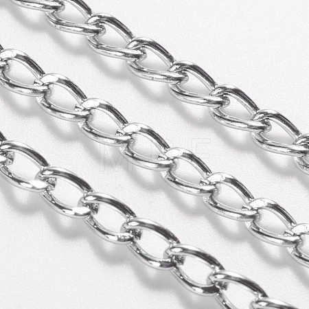 Iron Twisted Chains Curb Chains X-CHS003Y-N-1
