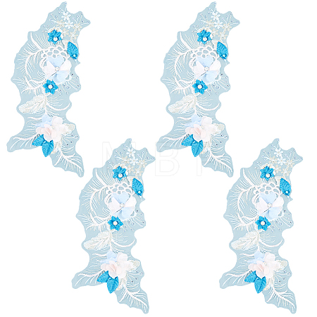 Polyester Embroidery Lace Sewing Ornaments DIY-WH2031-077B-02-1