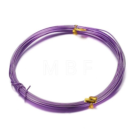 Round Aluminum Craft Wire AW-D009-1mm-10m-11-1