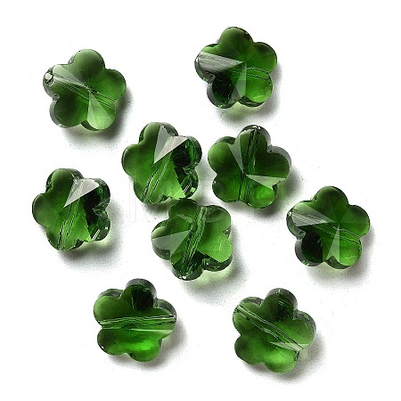 Transparent Glass Beads GLAA-Q066-14mm-C06-1