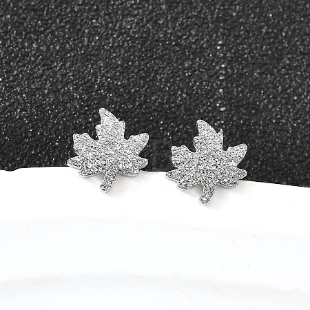 304 Stainless Steel Stud Earrings EJEW-H161-01P-H-1
