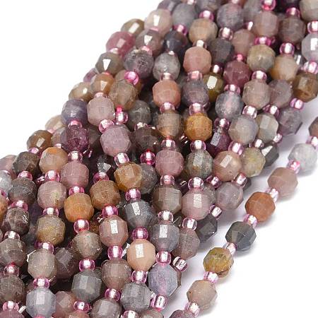 Natural Ruby Beads Strands G-O201B-32-1