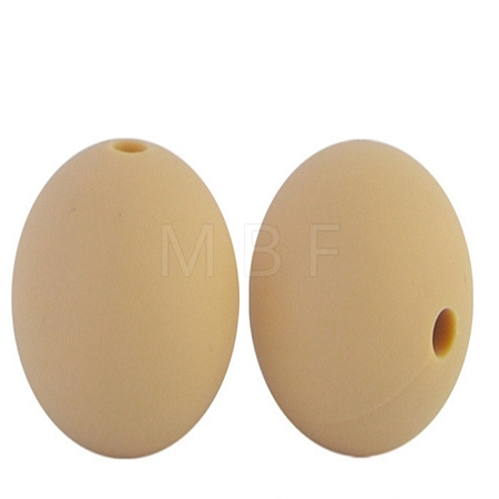 Round Silicone Focal Beads SI-JX0046A-110-1