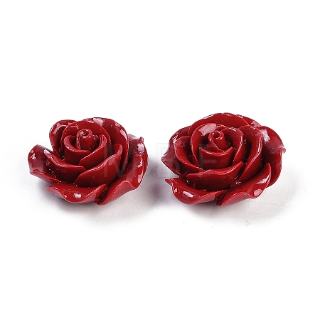 Synthetic Coral Carved Beads CORA-M001-02C-1