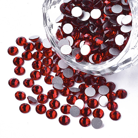Glass Flat Back Rhinestone Cabochons RGLA-S002-20SS-28-1