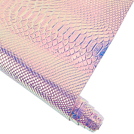1Pc Laser PU Leather Fabric DIY-CL00001-85C-1