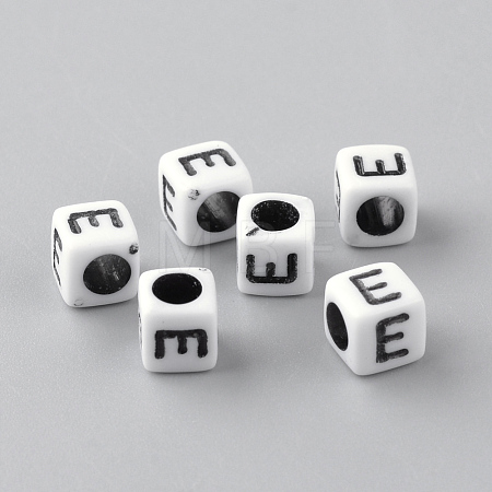 Opaque Acrylic Beads LS-SACR-Q188-02E-1