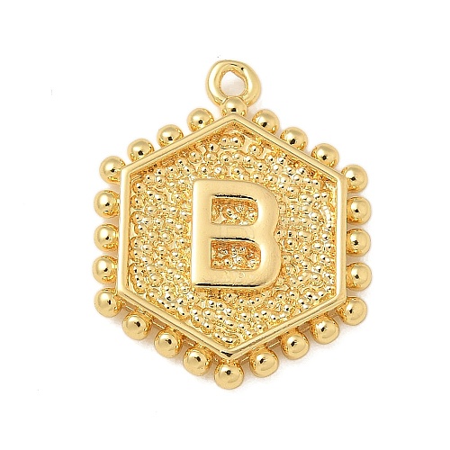 Brass Pendants KK-B126-01G-B-1