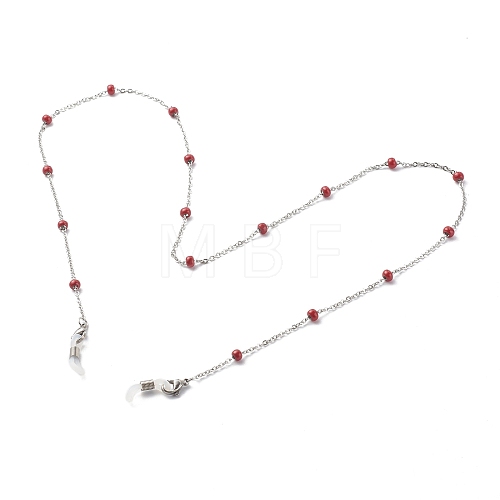 304 Stainless Steel Cable Chain Necklaces AJEW-EH00377-05-1