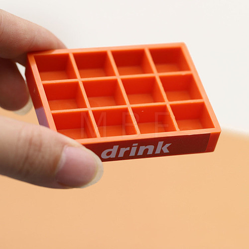 Plastic Beverage Tray Mini Model PW-WG4AC8D-03-1