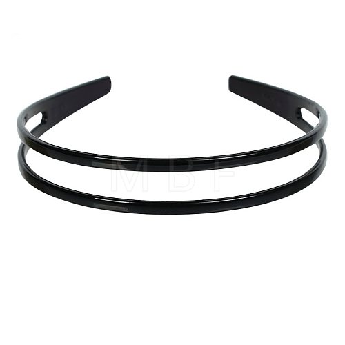 Hair Accessories Plain PC Plastic Hair Bands OHAR-PW0001-150C-1