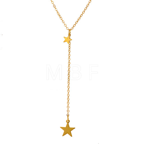 Alloy Lariat Necklaces WG02D6B-02-1