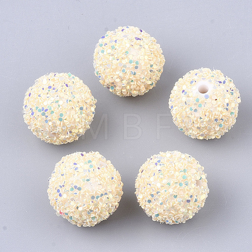 Acrylic Beads SACR-T345-01D-21-1