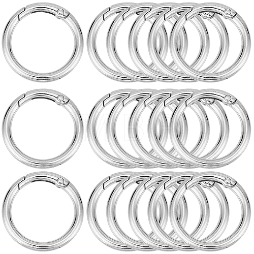 SOFPLATE Zinc Alloy Spring Gate Rings FIND-SP0001-08C-1