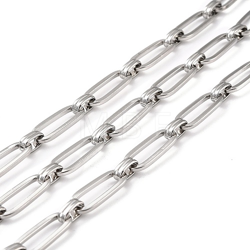 Tarnish Resistant 304 Stainless Steel Link Chains CHC-C020-06P-01-NR-1