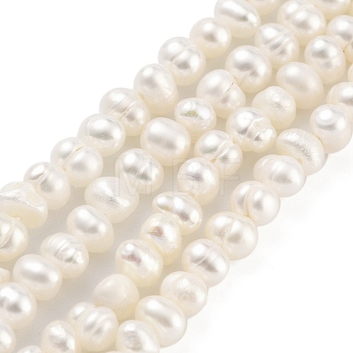 Natural Cultured Freshwater Pearl Beads Strands PEAR-C003-08A-1