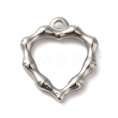 Non-Tarnish 304 Stainless Steel Hollow Pendants STAS-R223-23-1