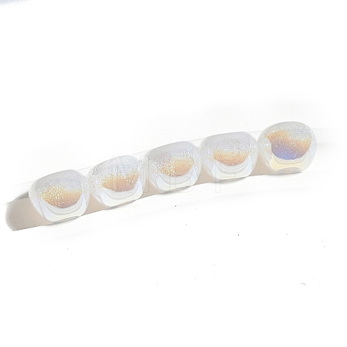 Gradient Color Opaque Resin Beads PW-WG960A9-03-1