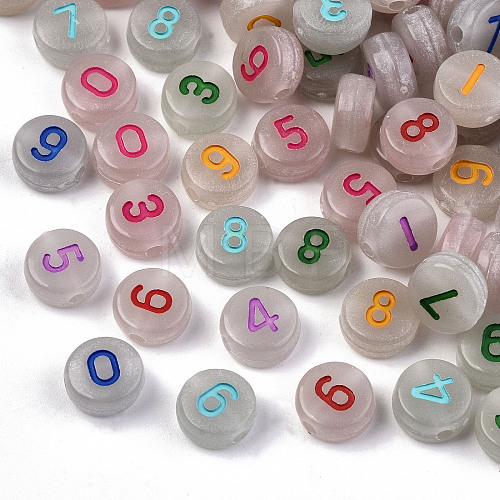 Luminous Acrylic Beads LACR-N001-001-1