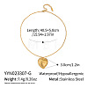 Sweet Design 304 Stainless Steel Heart Pendant Necklaces DY4160-2-1