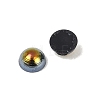 Electroplated Opaque Flat Back Resin Cabochons LS-RESI-XCP0002-45E-2