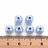 Opaque Acrylic Beads MACR-S370-D8mm-SS2113-4