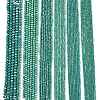 Electroplate Glass Beads Strands X-EGLA-A044-P1mm-B31-2