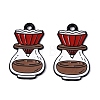 Baking Paint Alloy Enamel Pendants PALLOY-T093-12-1