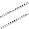 304 Stainless Steel Ball Chain Necklaces NJEW-JN02912-04-2