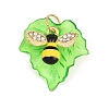 Transparent Resin with Alloy & Enamel Pendants RE-CBA19D0-05B-1