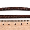 Braided Leather Cord with Core WL-F009-5mm-03-3