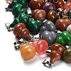 Natural & Synthetic Mixed Gemstone Pendants G-B127-03P-1