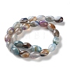 Natural Banded Agate (Dyed & Heated) Beads Strands G-M446-D01-01E-3