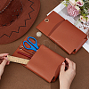 2Pcs PU Leather Hanging Storage Bag AJEW-CL0005-77-3