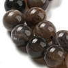 Natural Black Moonstone Beads Strands G-A219-A01-03-4