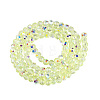Transparent Glass Beads Strands EGLA-N016-6mm-07-2
