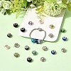 Rondelle Mixed Style Handmade Lampwork European Large Hole Beads LPDL-R007-4