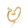 Brass Cuff Rings for Women RJEW-U044-E-4