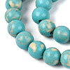 Synthetic Turquoise Beads Strands G-N364-08B-01-4