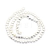 Electroplate Non-magnetic Synthetic Hematite Beads Strands G-L485-14-S-3