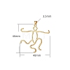 Brass Pendants Cabochon Setting PW-WG77390-06-1